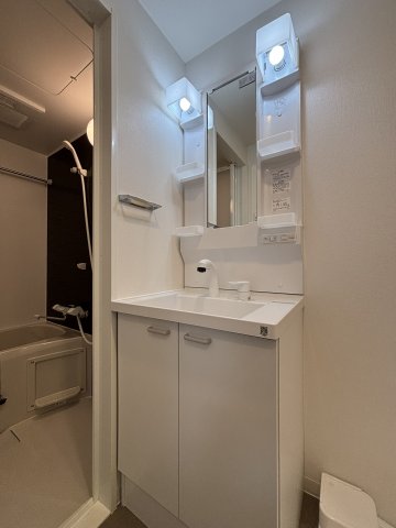 ケイディーエックスレジデンス原木中山0402号室 洗面