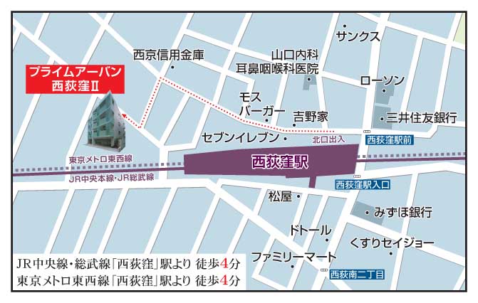 プライムアーバン西荻窪Ⅱ402号室 null