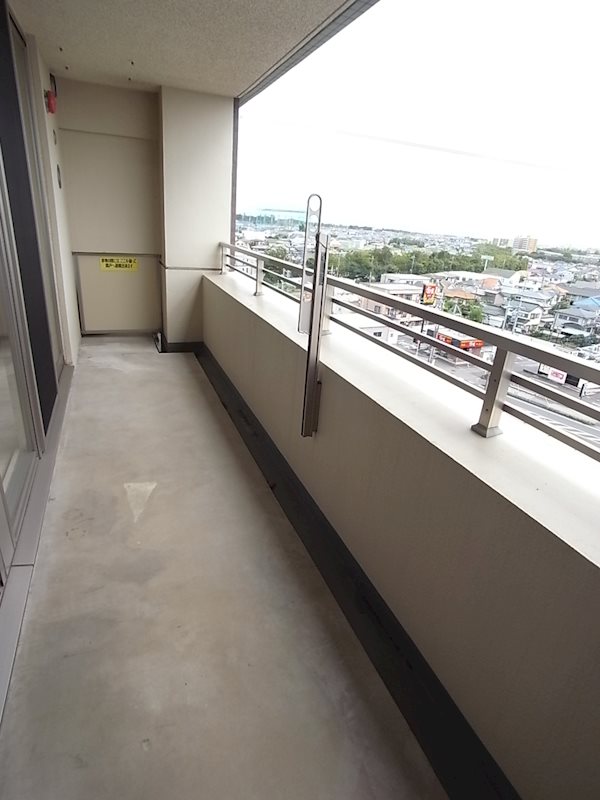 サンシャイン柏の葉9階 バルコニー