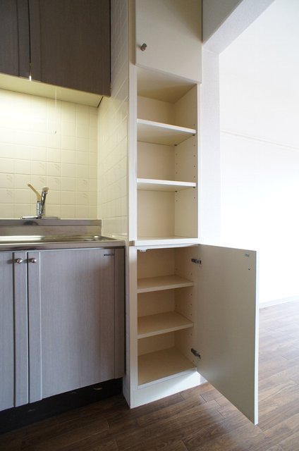 Ｂｉｇ７0203号室 キッチン横の棚