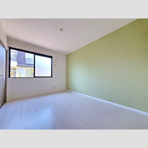 メゾンドール　弐番館101号室 北洋室にも一面アクセントクロス施工