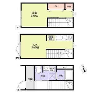MOK-TERRACE　AXIS110号室 間取