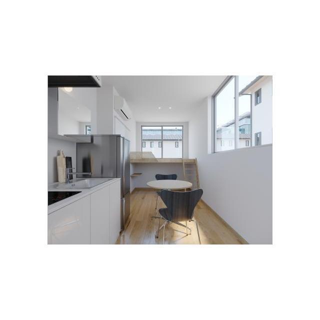 グランエッグス明大前 居室、リビング