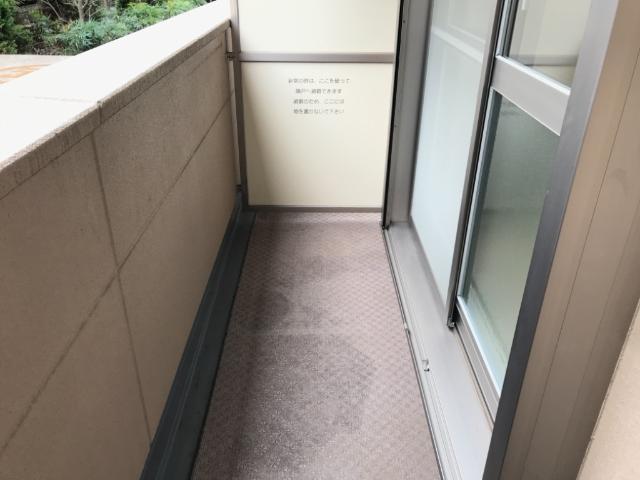 エムネージュ薬円台102号室 ベランダ