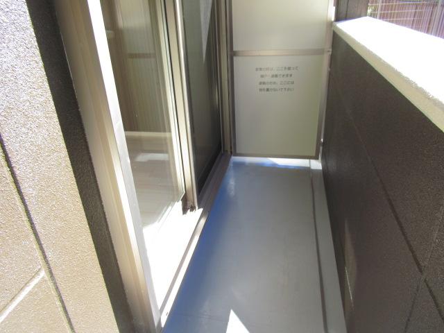 ルークス102号室 ベランダ