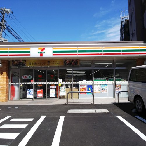 新中野スカイレジテル7階 【コンビニエンスストア】セブンイレブン 中野鍋横店まで53ｍ