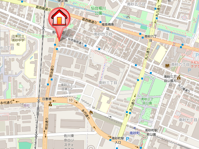 レジディア南砂町8階 null