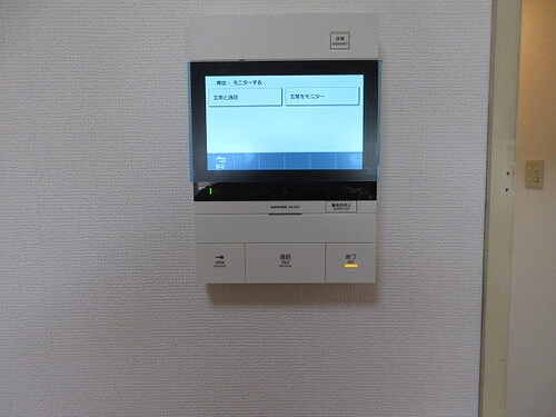 ルネ立石3階 ＴＶモニター付きインターフォン　※２０２６年１月撮影