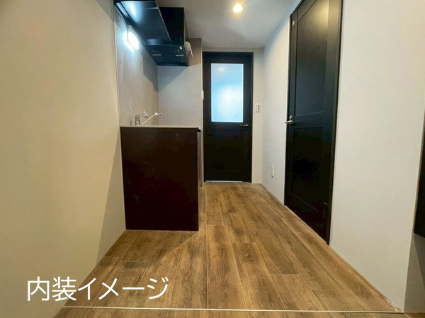 Bark Lane Kaminoge104号室 リビング