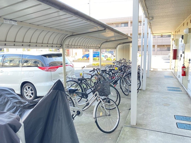 レオパレスアネックス102号室 駐輪場