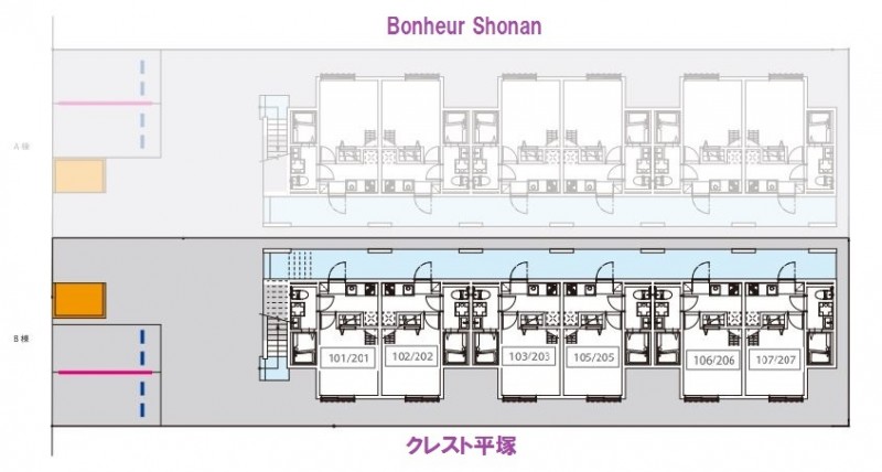 クレスト平塚2階 部屋その他