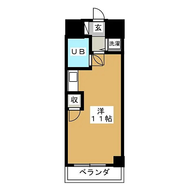 ヴィラ鵠沼1階 間取