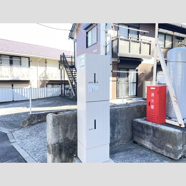 グリーンハイツ　A101号室 宅配ボックス