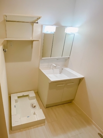六実４丁目戸建て貸家 洗面