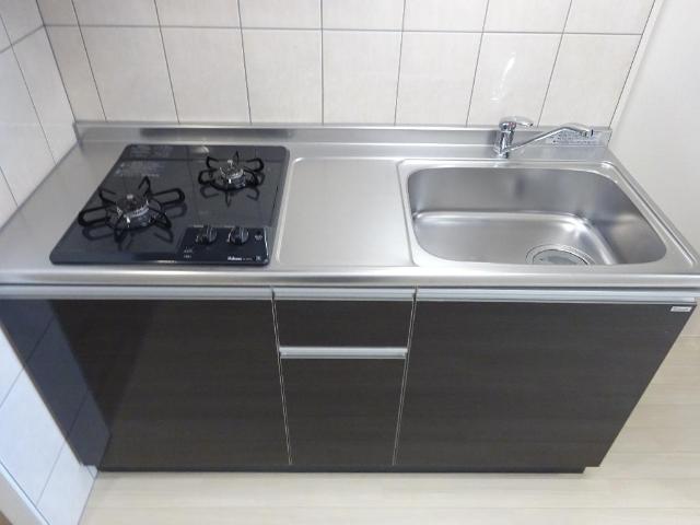 ユニヴァリィ　ルークス306号室 システムキッチン