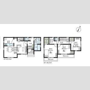 マイホームネクストふじみ野大井中央　1号棟 間取