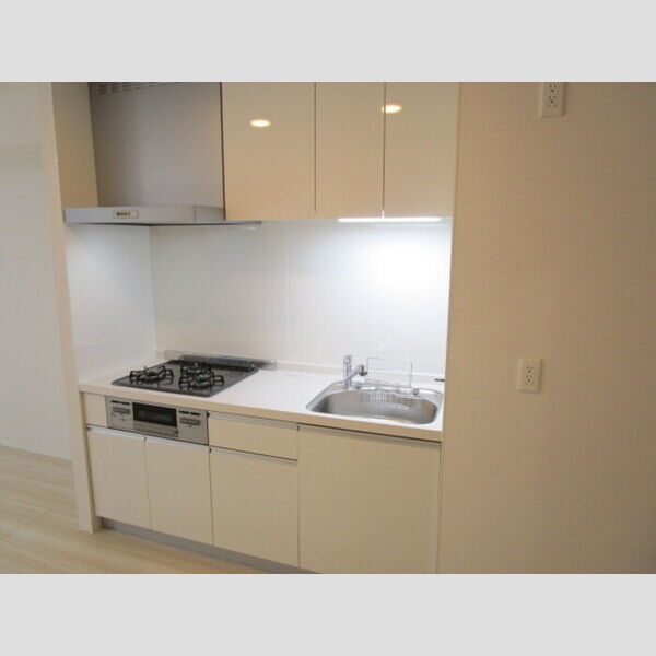 スプライトレジデンス富士見 3口ガスコンロ付システムキッチン