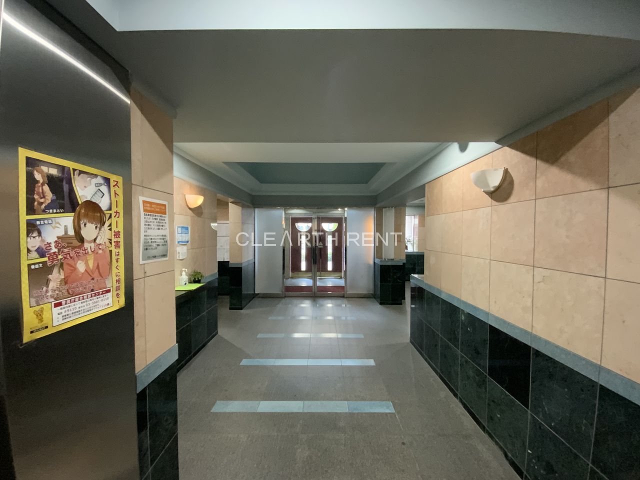 グラーサ銀座イースト8階 キレイで清潔感ある共有部/管理体制良好