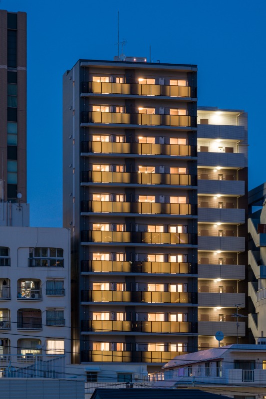 クレストコート門前仲町10階 外観