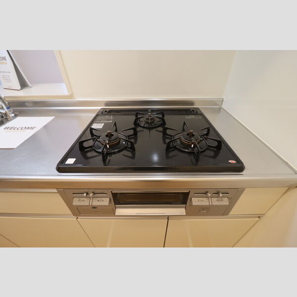 CASA de Ryo グリル付き3口コンロ