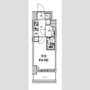 S-RESIDENCE市川903号室 間取