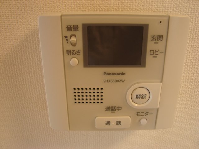 クレッセントコート カメラ付インターホン