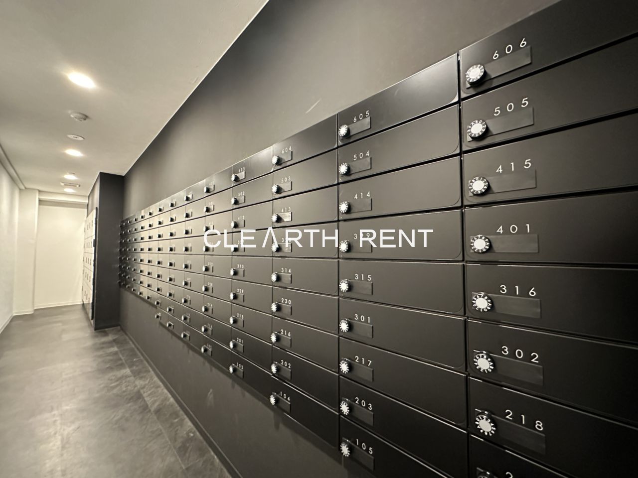 プラシア蒲田 ＴＨＥ ＧＲＡＮＤ ＲＥＳＩＤＥＮＣＥ105号室 メールボックス