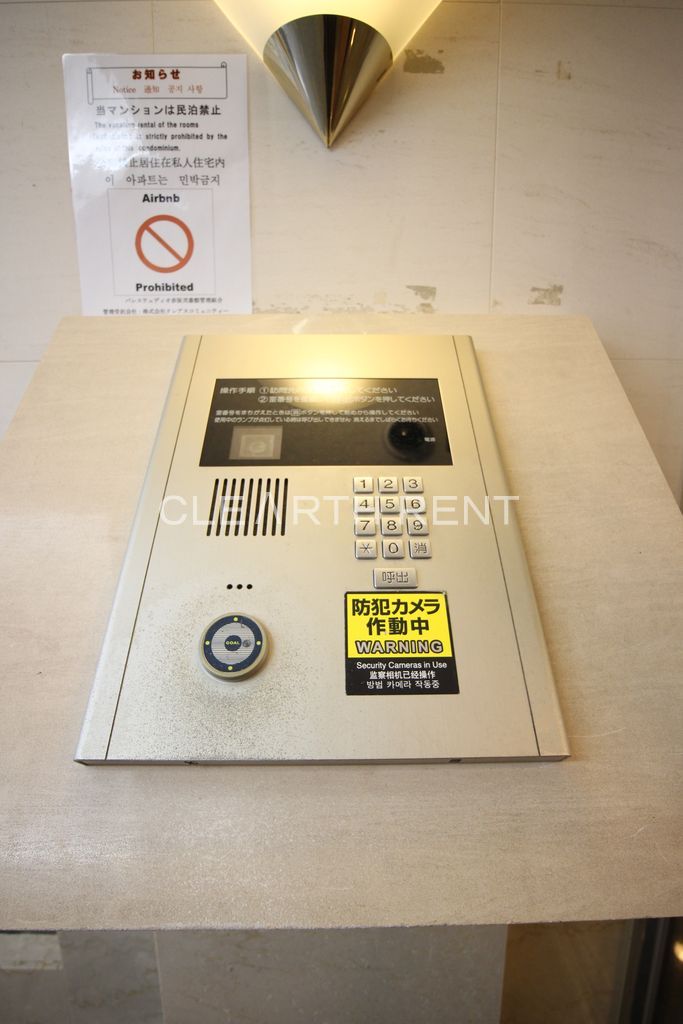 パレステュディオ赤坂弐番館3階 安心のオートロックセキュリティ