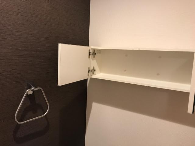 ノアール102号室 トイレ収納