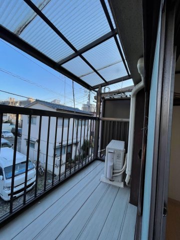 お宝ハウス バルコニー