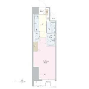 ロイジェント山王0302号室 間取