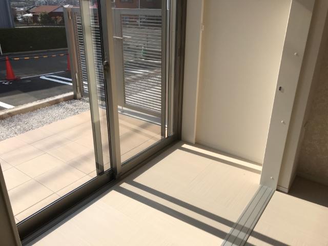 シャルマン102号室 ベランダ