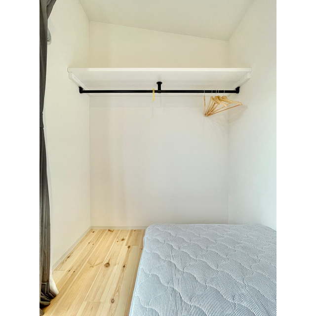 Ｓｕｒｆ　Ｄｅｃｋ201号室 ☆オープンクローゼット　※モデルルーム写