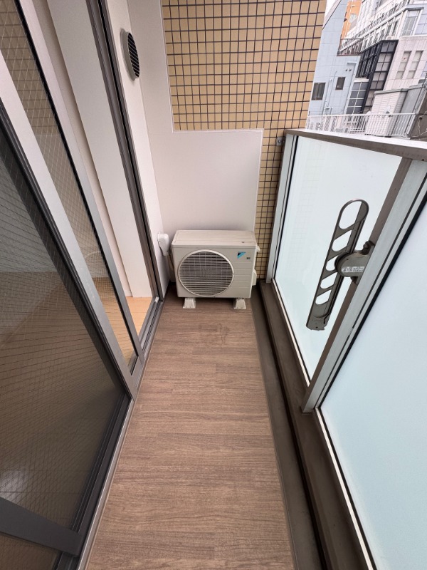 レジディア日本橋人形町Ⅱ バルコニー