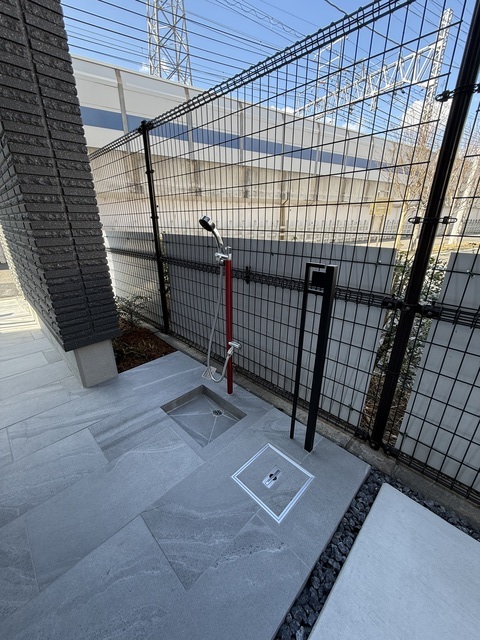 avenir K205号室 ペットの足洗い場です！