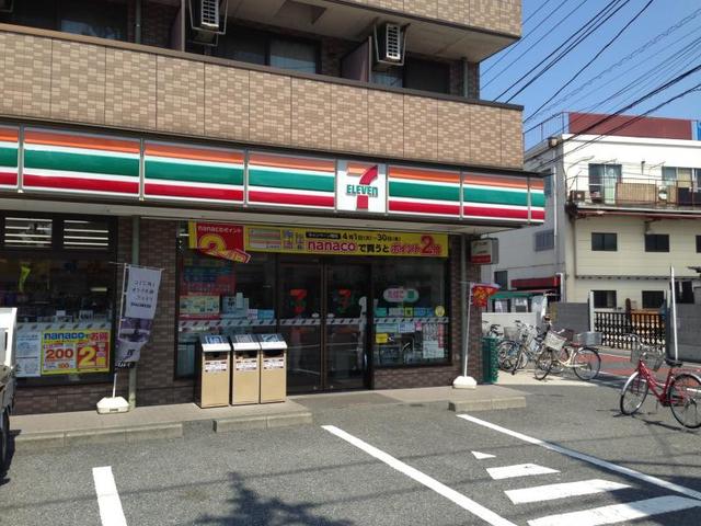 コーポあしべ２ 【コンビニエンスストア】セブンイレブン川崎藤崎店まで355ｍ