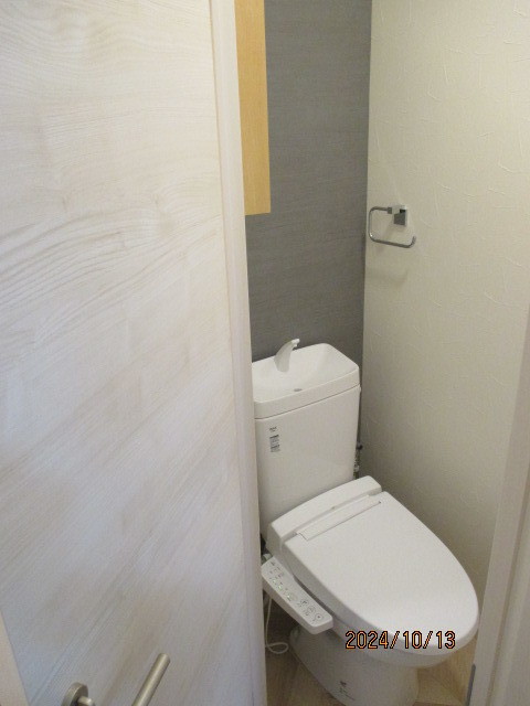 アミスタ湘南0302号室 落ち着いた色調のトイレです