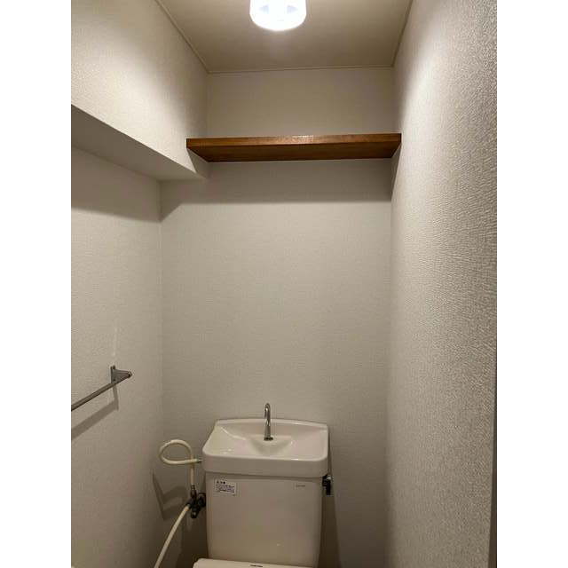 サニーレジデンス平塚Ⅰ203号室 トイレ・収納棚