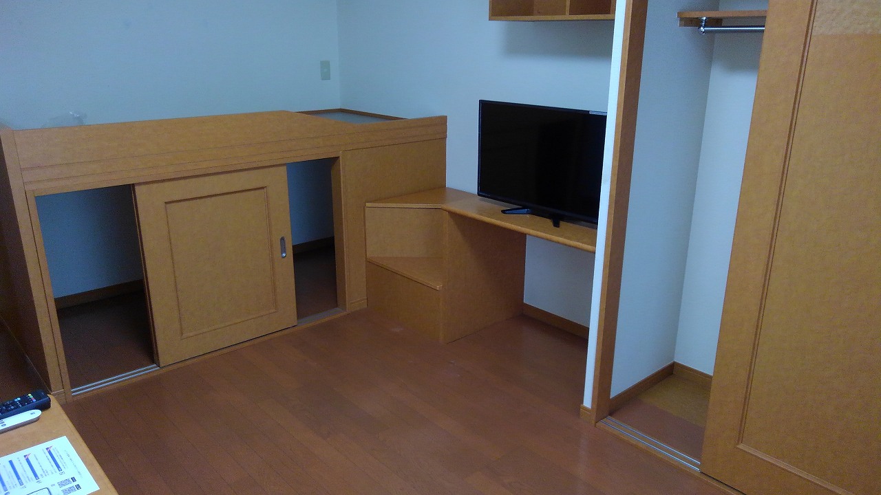 レオパレス交友第二 寝室