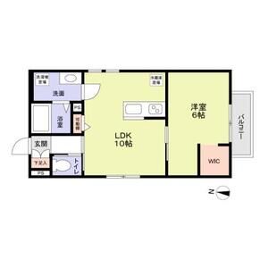 プレジオ明大前202号室 間取