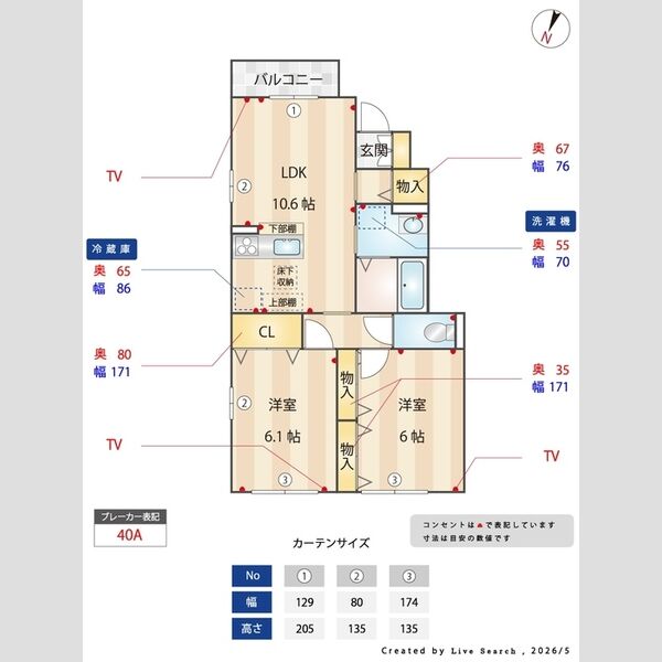 フェニックス Ⅱ106号室 部屋その他
