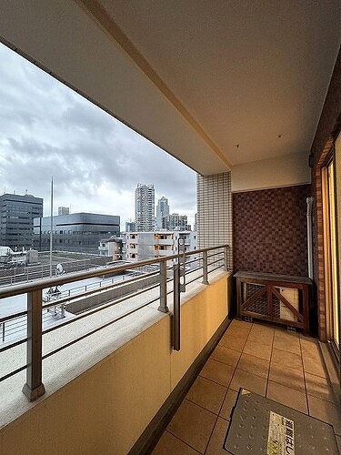 ライオンズシティ東京タイムズプレイス バルコニー　※前回募集時／2024年10月の写真