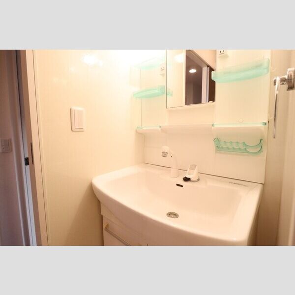 リバーサイドヴィラ　ハピネス205号室 洗髪洗面化粧台