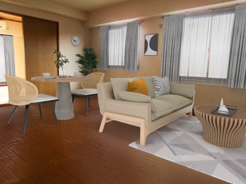 クレストコーポ ※イメージ画像　家具は付きません