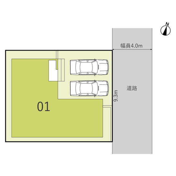 Sumai-to越谷市南荻島01 配置図