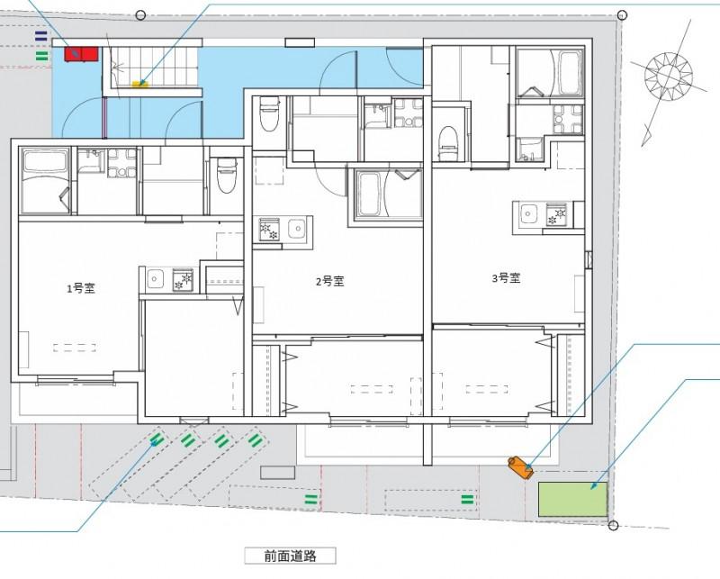 ＬＯＴＵＳ　Ｃｈｉｂａ1階 同建物別部屋の参考画像