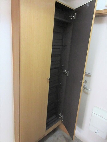 櫻ハウス大八木1階 シューズボックス　※前回募集時撮影2023年7月