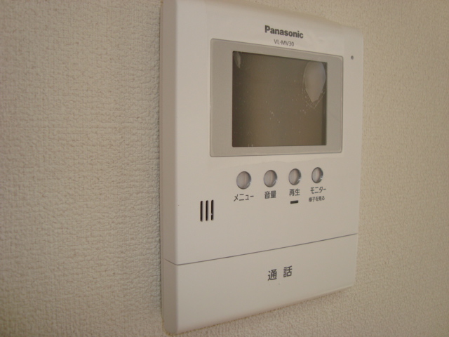 アンソレイエ00101号室 カメラ付インターホン