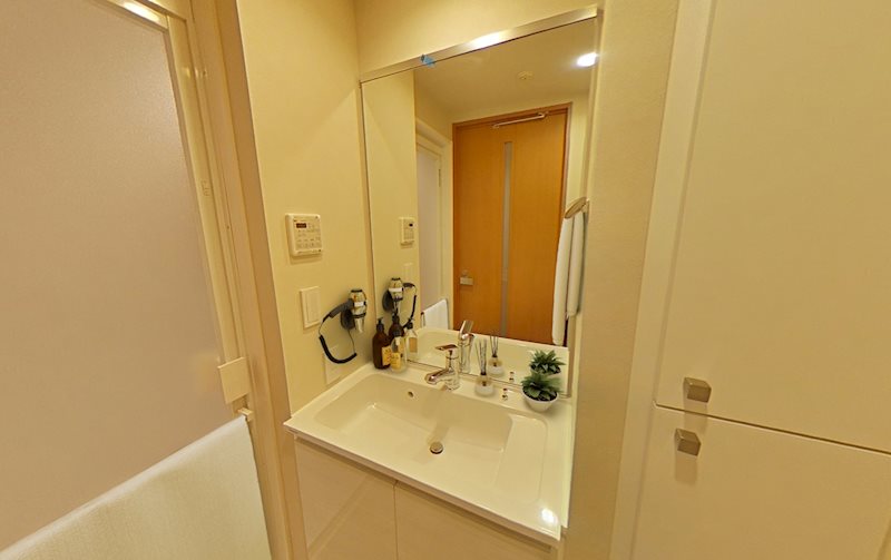 レジディア池袋3階 洗面所　※これはVR画像です。