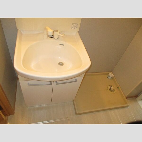 ロジュマン ミヤカイドウAB 洗髪洗面化粧台、室内洗濯機置場